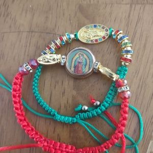 Bracelets /virgen Mary bracelets